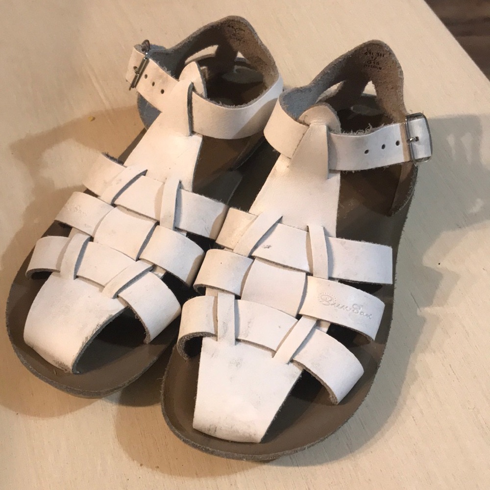 Sun San Sharks girls sandals.